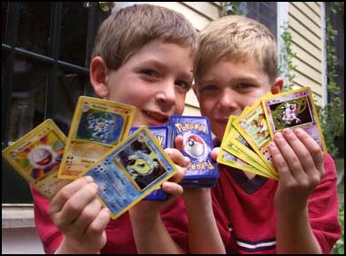 The captivated youth spent their parents' money to buy more of the American Pokémon machine.