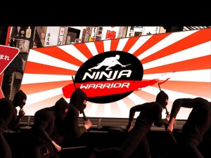 Ninja Warrior Logo, as it existed in the United States