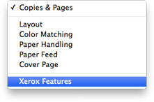 xerox features