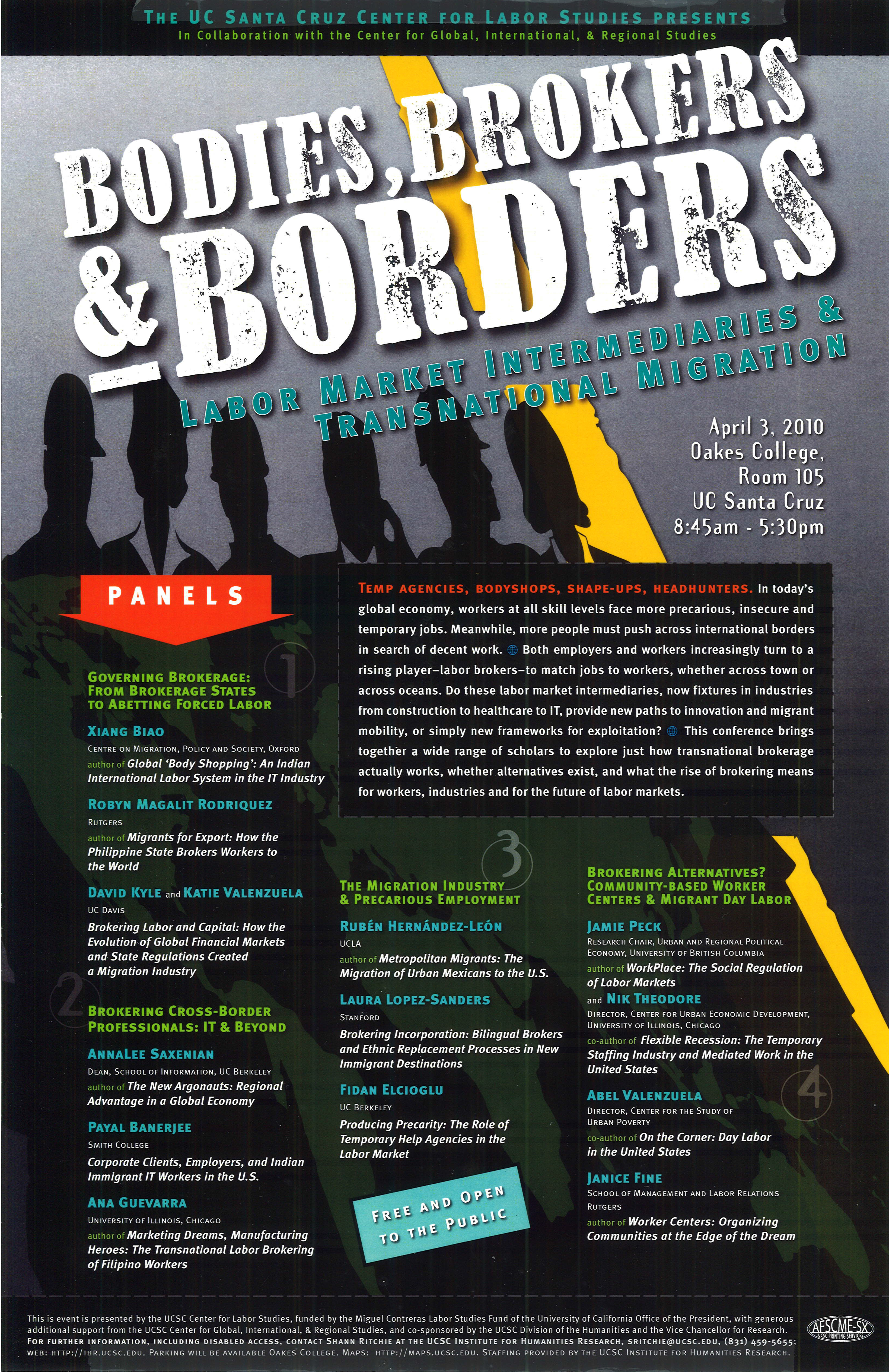 Bodies Brokers Borders Labor Market Intermediaries