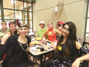 On Sat. Oct. 26, Centre students donned costumes for the October CC After Dark program.