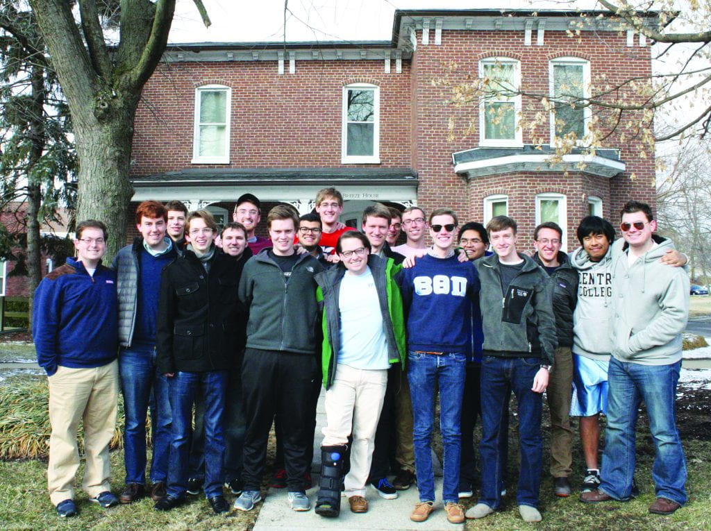 The Epsilon chapter of Beta Theta Pi is currently undergoing national review to determine if they will be eligible to regain their charter and be officially recognized as a chapter.
