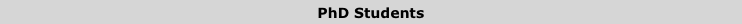 PhD Students