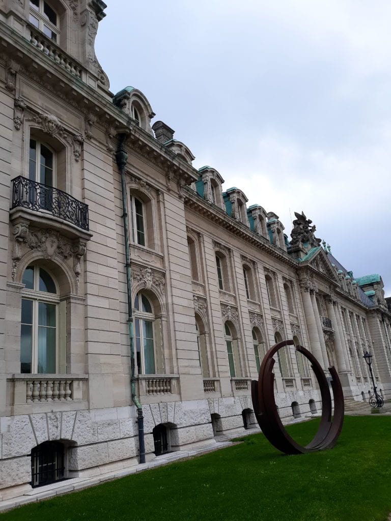 One of Luxembourg’s many bank buildings