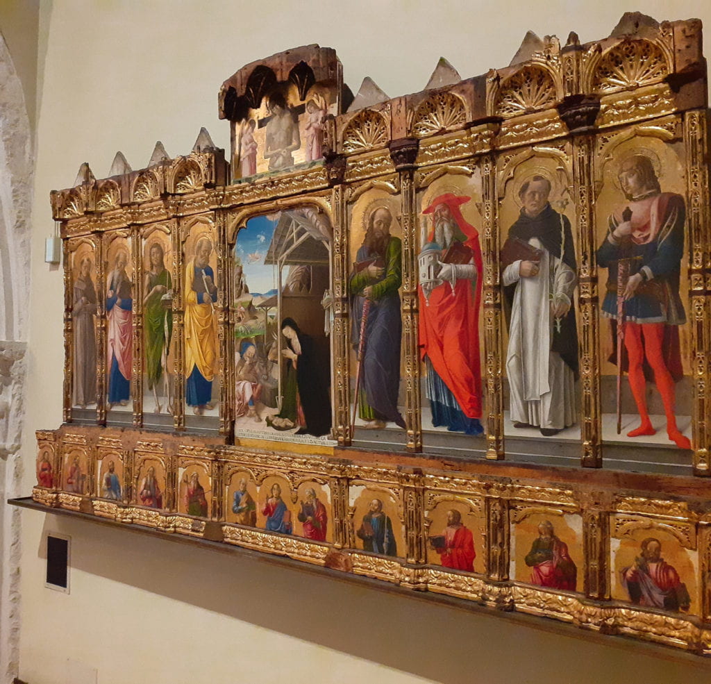 Polyptych by Bartolomeo Vivarini, 1475, Venice