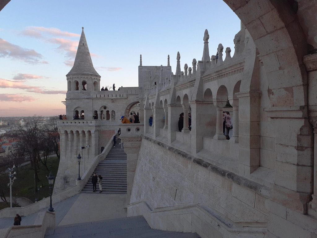 The iconic Fisherman’s Bastion