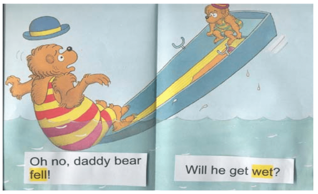 Page from children's book
