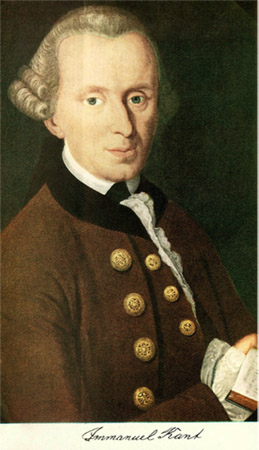 Portrait of Immanuel Kant