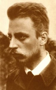 Portrait of Poet Rainer Maria Rilke