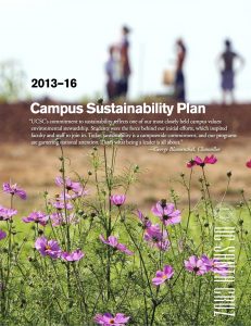 Campus sustainability brochure