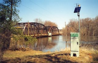 US Geological Survey gaging station.