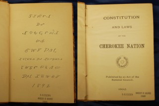 Cherokee Constitutions