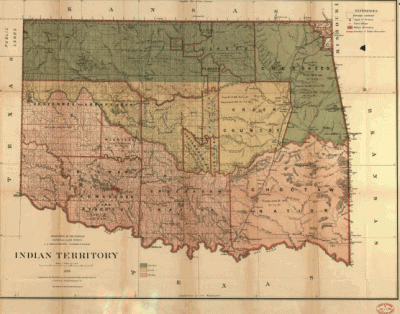 Oklahoma Territory 1880