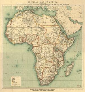 Historical Map of Africa; courtesy CRL