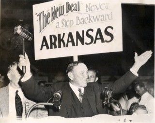 Photo of JTR opening the 1936 DNC JTRSUPP1Box18Fol20#71