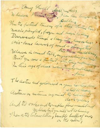 Amy Lowell