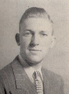 old black and white photo of a student