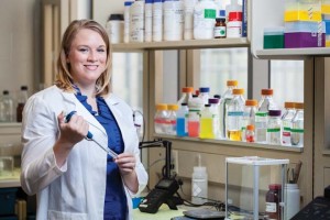 Graduate student and Doctoral Academy Fellow Ellen Brune is taking her research beyond the lab.