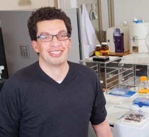 a man standing in a lab