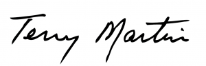 Terry Martin's signature