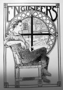 100 years ago: Fall 1914 Dean: William N. Gladson Number of faculty: 12 Number of students: around 80 Engineer's Yell: Dynamo, engine, level, rod; Pick and shovel, hit the sod; Build a house and make a light -- Scare the B.A.'s out of sight. - The Cardinal, 1914 