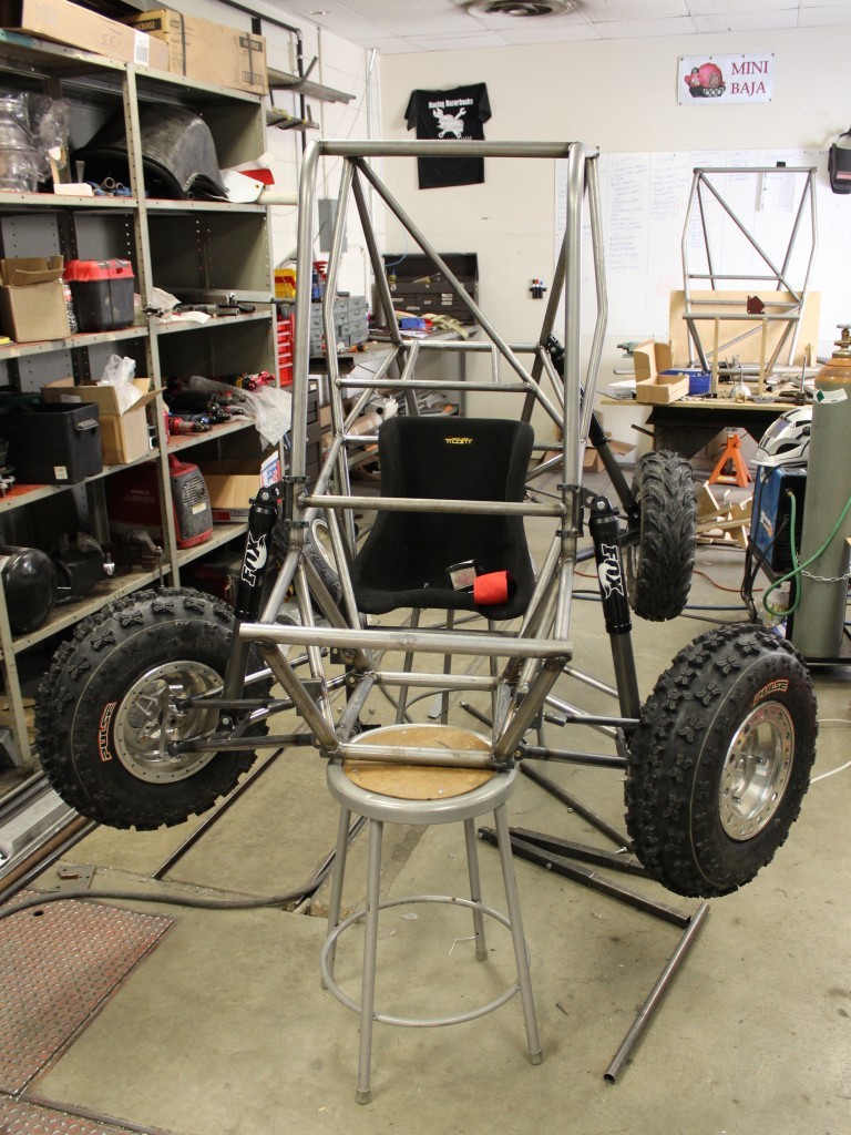 The current design of the Baja car