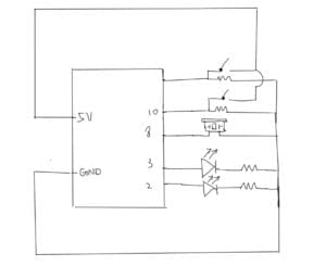 Circuit 3, own drawing