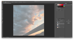 screenshot of sky above ph layer