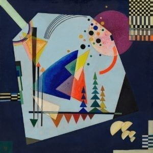 Three Sounds by Vasily Kandinsky