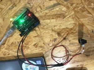 sensor connected to arduino