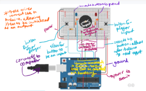 sketch of circuit schematic