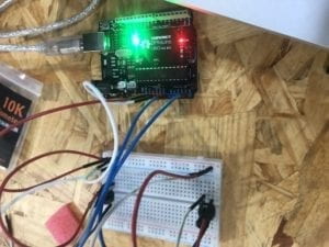 Arduino project 1 wiring