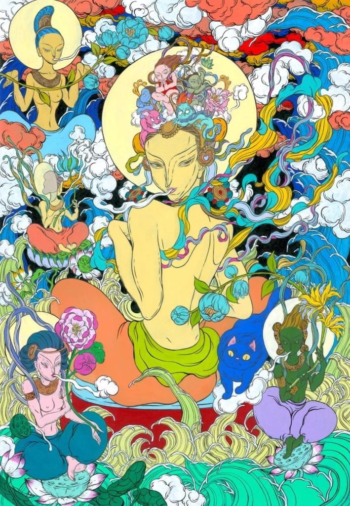 Target Style Image: Thangka by Wenna