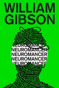 Book cover of Neuromancer by William Gibson.