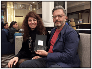 Ana Arzoumanian y Gabriel Amor en el New Yorker Hotel