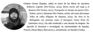 Biografía de Cristian Crusat