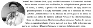 Bio de Cronwell Jara Jiménez 