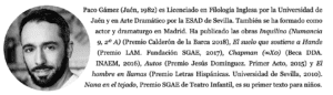 Bio de Paco Gámez