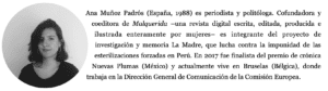 Bio de Ana Muñoz