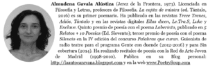 biografía almudena