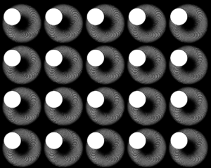 nested loops with circles