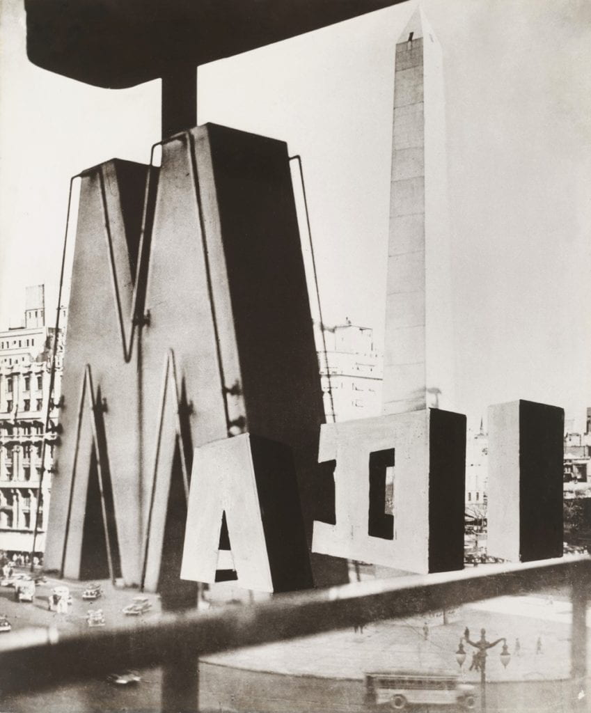 Figure 3. Grete Stern, MADÍ, 1946–47, gelatin silver print, 23 9/16 x 19 7/16 in. (59.8 x 49.4 cm). Museum of Modern Art, New York. Photomontage reproduced in Arte Madí Universal (Oct. 1948). 