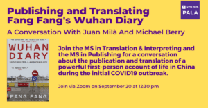 Wuhan Diary Book Talk