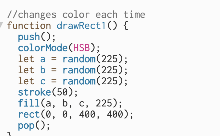 Project 1: Generative Visuals – Documentation Blog