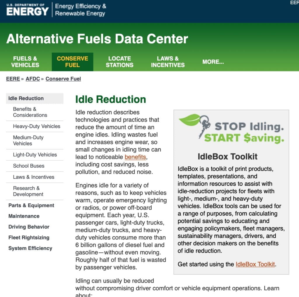 Alternative Fuels Data Center, US DOE