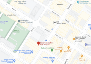 Map of 665 Broadway