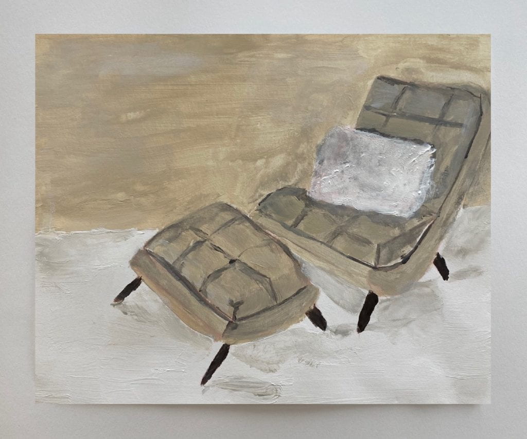 Painting of chair.