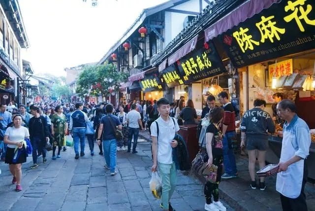 Old street in China