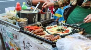 Breakfast Street Vendors