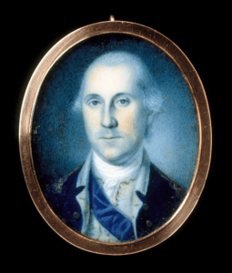 Peale-painted portrait of young George Washington